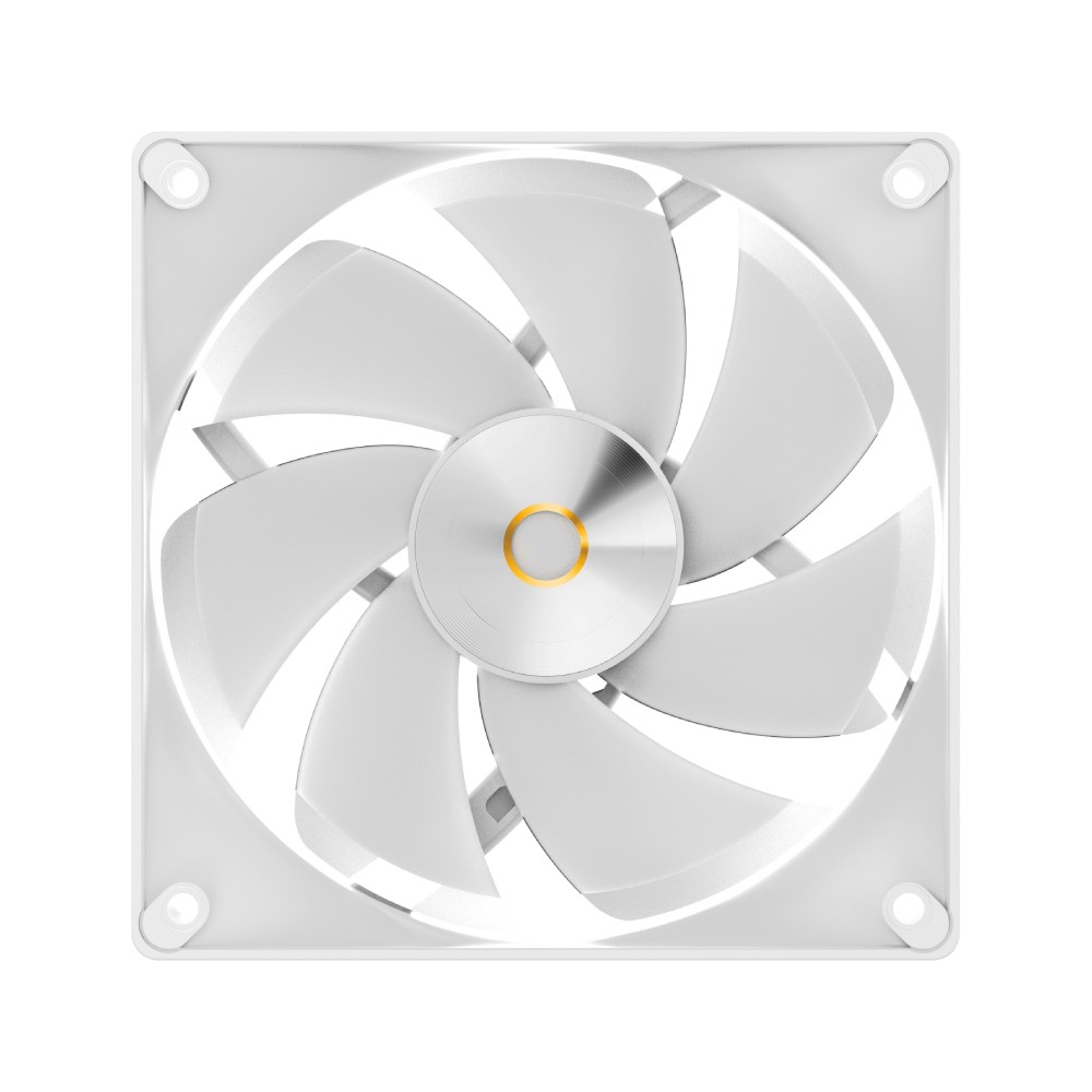 พัดลมคอม OCYPUS DELTA F12 ARGB White
