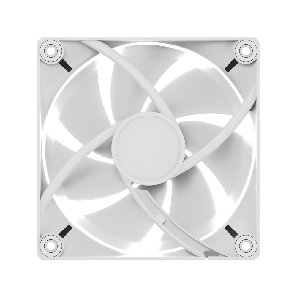 พัดลมคอม OCYPUS DELTA F12 ARGB White