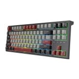 คีย์บอร์ดเกมมิ่ง Royal Kludge Gaming Keyboard R87 Black Red Switch