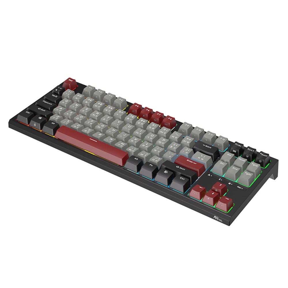 คีย์บอร์ดเกมมิ่ง Royal Kludge Gaming Keyboard R87 Black Red Switch