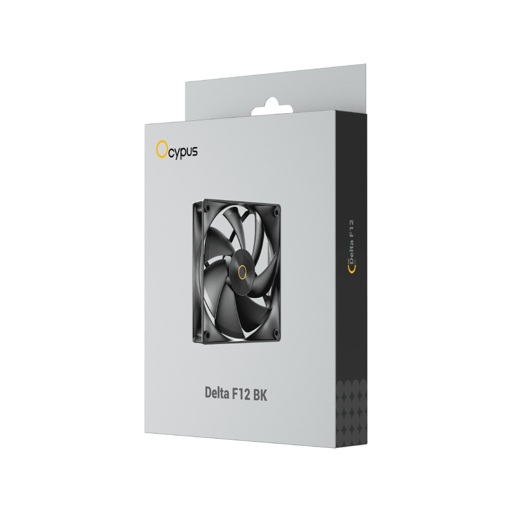 พัดลมคอม OCYPUS DELTA F12 Black
