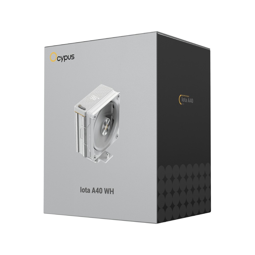 พัดลมซีพียู OCYPUS IOTA A40 White