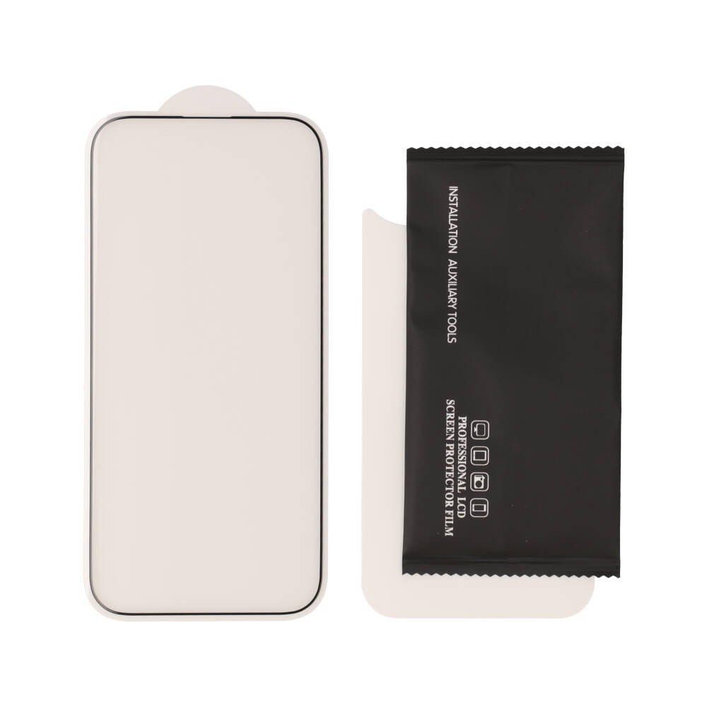 ฟิล์มกันรอย TECHPRO ARMORX Tempered Glass iPhone Air Full Frame Black
