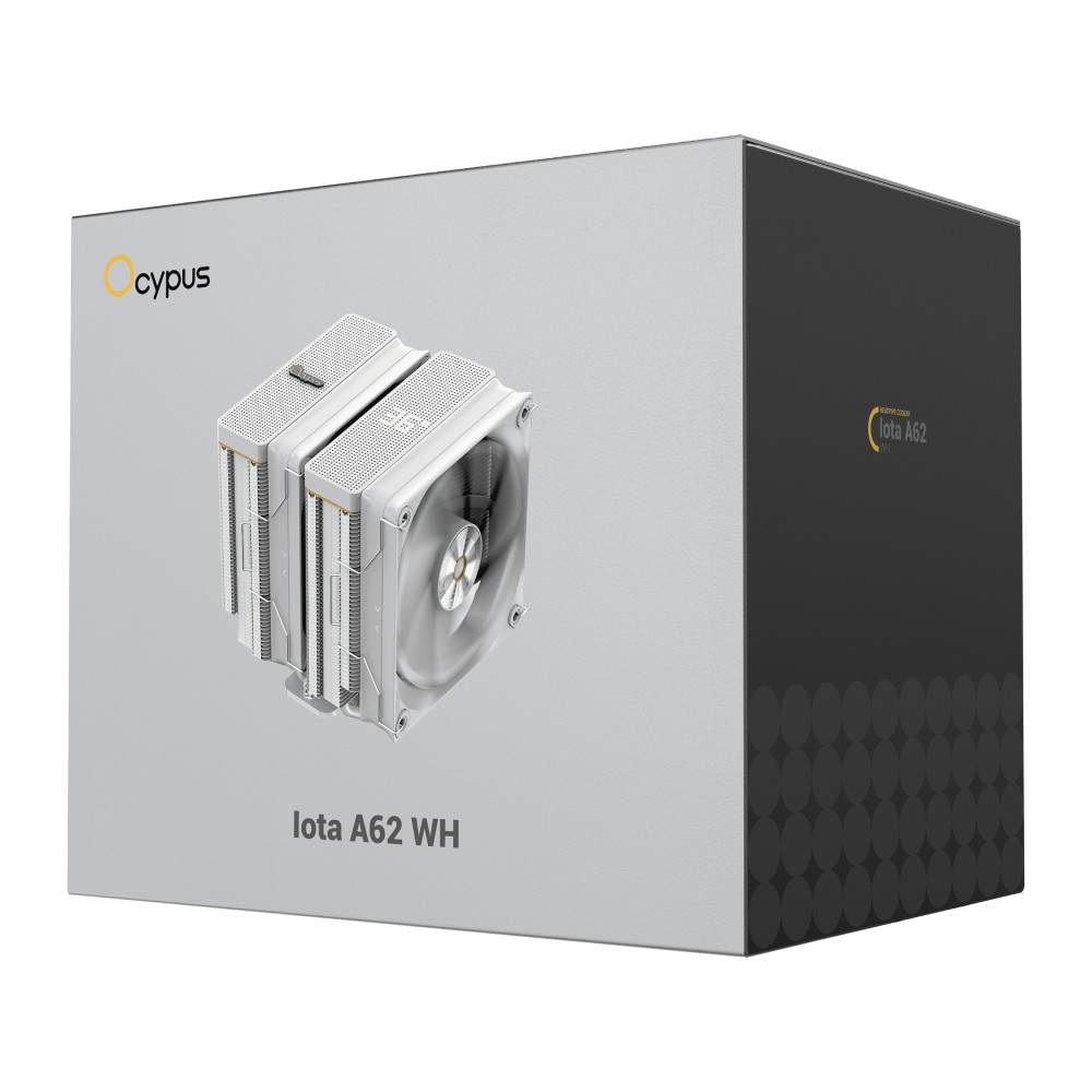พัดลมซีพียู OCYPUS IOTA A62 White