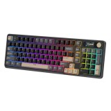 คีย์บอร์ดเกมมิ่ง Royal Kludge Gaming Keyboard RK S98 Phantom Chartreuse Switch