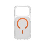 เคส Uniq iPhone 17 Pro Magclick Lifepro Xtreme Frost Clear/Volt Orange