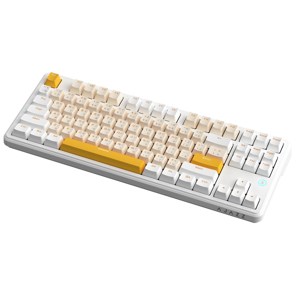 คีย์บอร์ดเกมมิ่ง Ajazz Gaming Keyboard AK870 V2 Mirror Moon Day Dream Switch