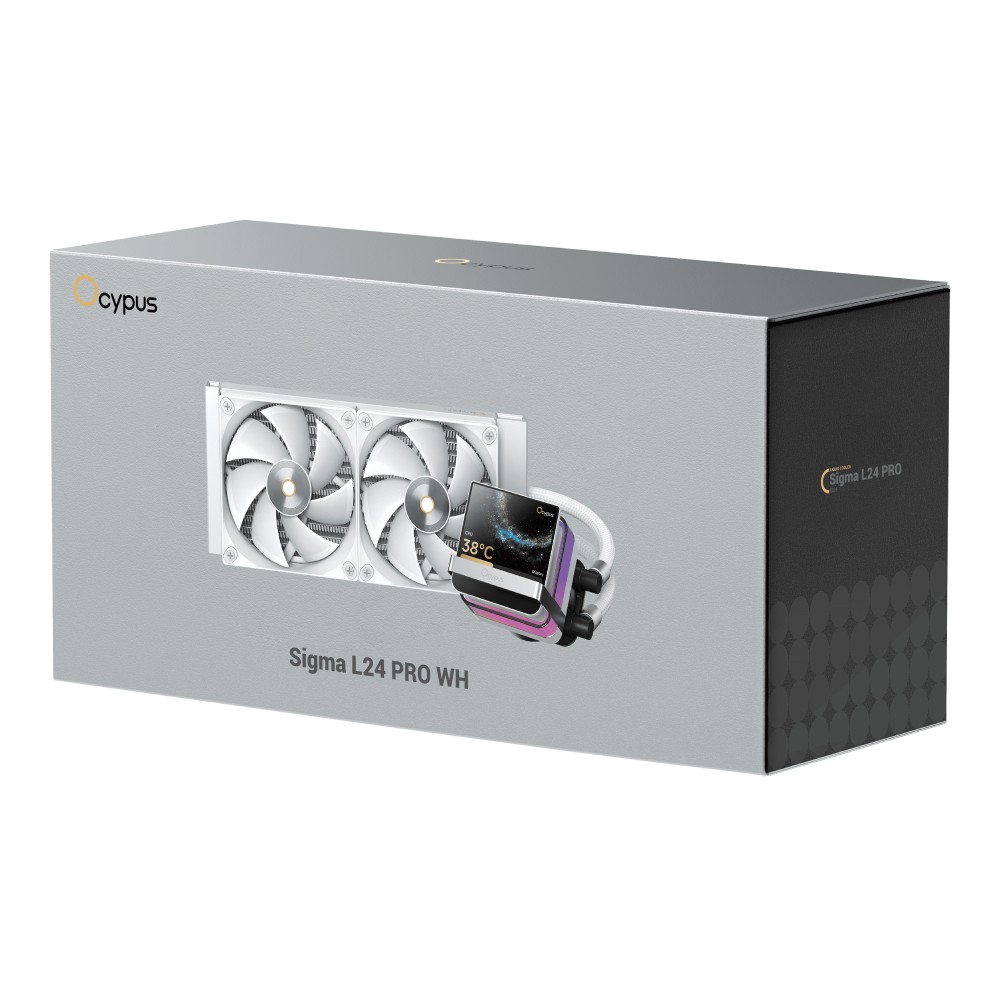 ชุดระบายความร้อนซีพียู OCYPUS SIGMA L24 PRO White