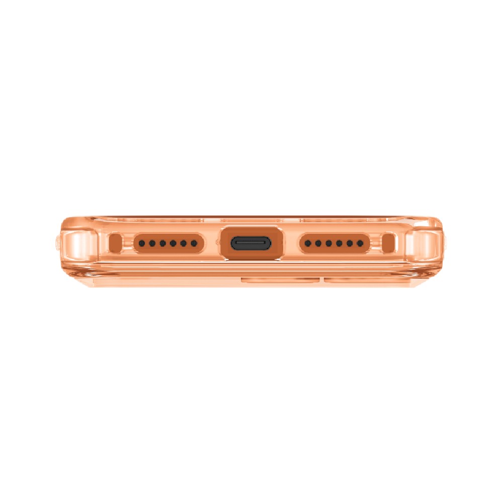 เคส Uniq iPhone 17 Pro Max Magclick Lifepro Xtreme Frost Clear/Volt Orange