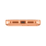 เคส Uniq iPhone 17 Pro Max Magclick Lifepro Xtreme Frost Clear/Volt Orange