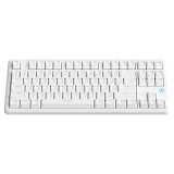 คีย์บอร์ดเกมมิ่ง Ajazz Gaming Keyboard AK870V2 Wired White Red Switch