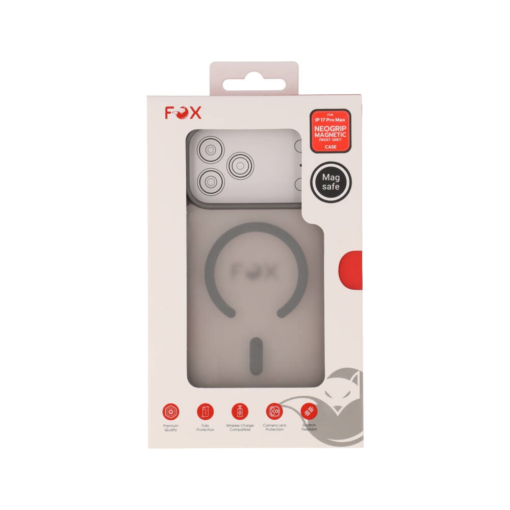 เคส FOX iPhone 17 Pro Max NeoGrip Magnetic Frost Gray