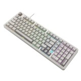 คีย์บอร์ดเกมมิ่ง Ajazz Gaming Keyboard AK980 Wired Retro