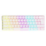 คีย์บอร์ดเกมมิ่ง Ajazz Gaming Keyboard NK61 White Wired Red Switch