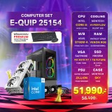 Computer Set - E-QUIP 25154 (i5-14500 | RAM32GB/5600 | SSD 1TB | RX 9070 XT 16GB)