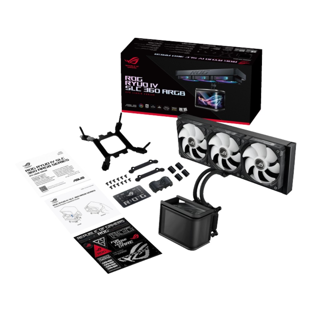 ชุดระบายความร้อนซีพียู ASUS ROG Ryuo IV SLC 360 ARGB Black