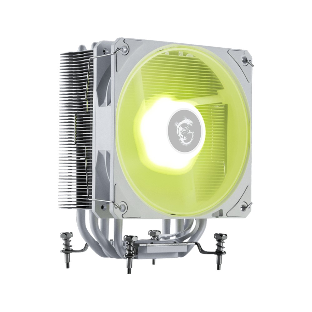 พัดลมซีพียู MSI MAG COREFROZR AA13 CPU Air Cooler White