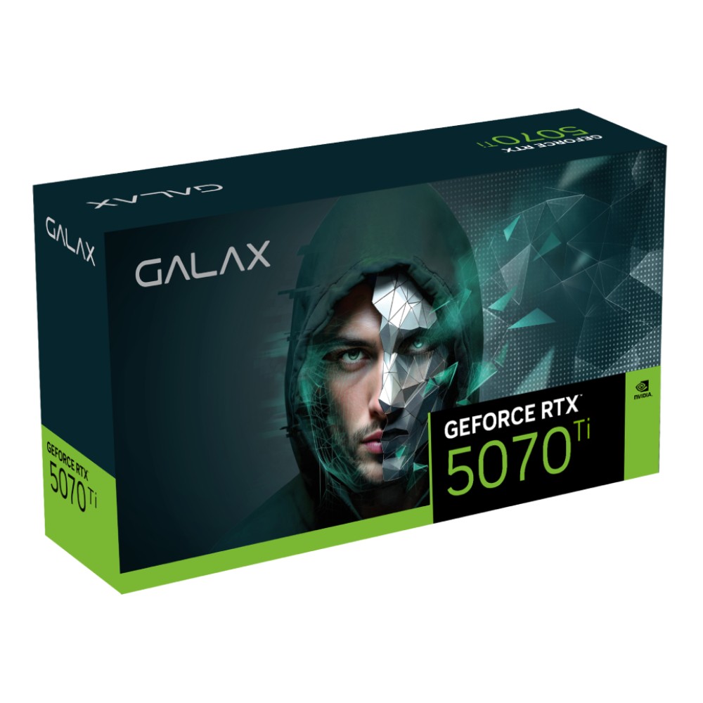 การ์ดจอ GALAX GeForce RTX 5070 Ti 1-Click OC 2X 16GB GDDR7 256-bit
