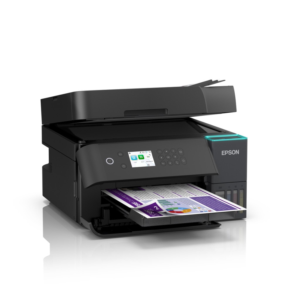 เครื่องปริ้น Epson Ink Tank Printer Wi-Fi All-in-One Eco Tank L6370 A4 Duplex