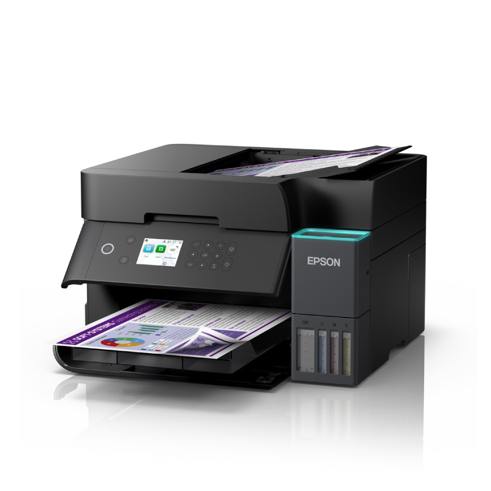 เครื่องปริ้น Epson Ink Tank Printer Wi-Fi All-in-One Eco Tank L6370 A4 Duplex