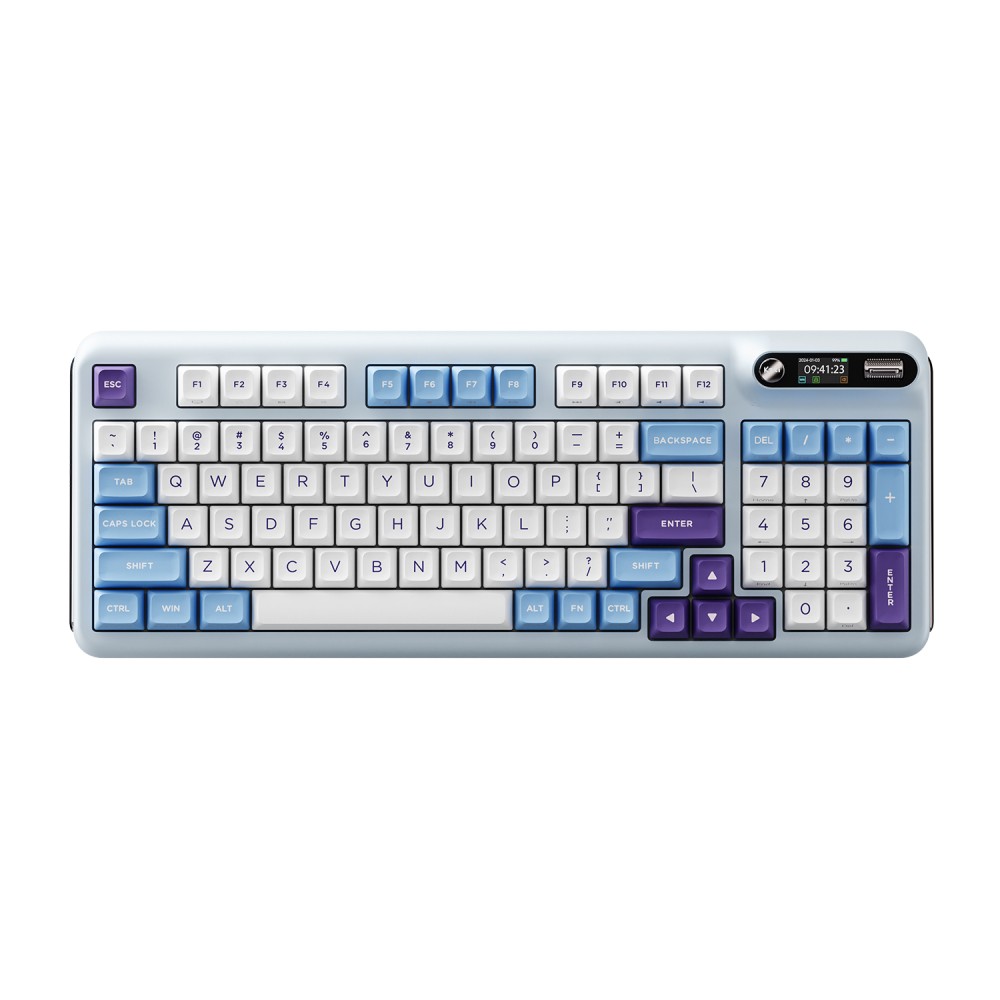 คีย์บอร์ดเกมมื่ง Royal Kludge Gaming Keyboard Z98 Blue Sea Rainbow Switch (EN)