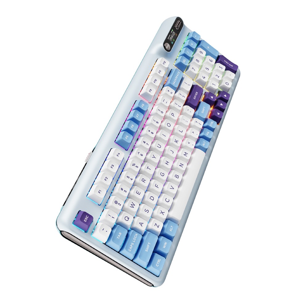 คีย์บอร์ดเกมมื่ง Royal Kludge Gaming Keyboard Z98 Blue Sea Rainbow Switch (EN)