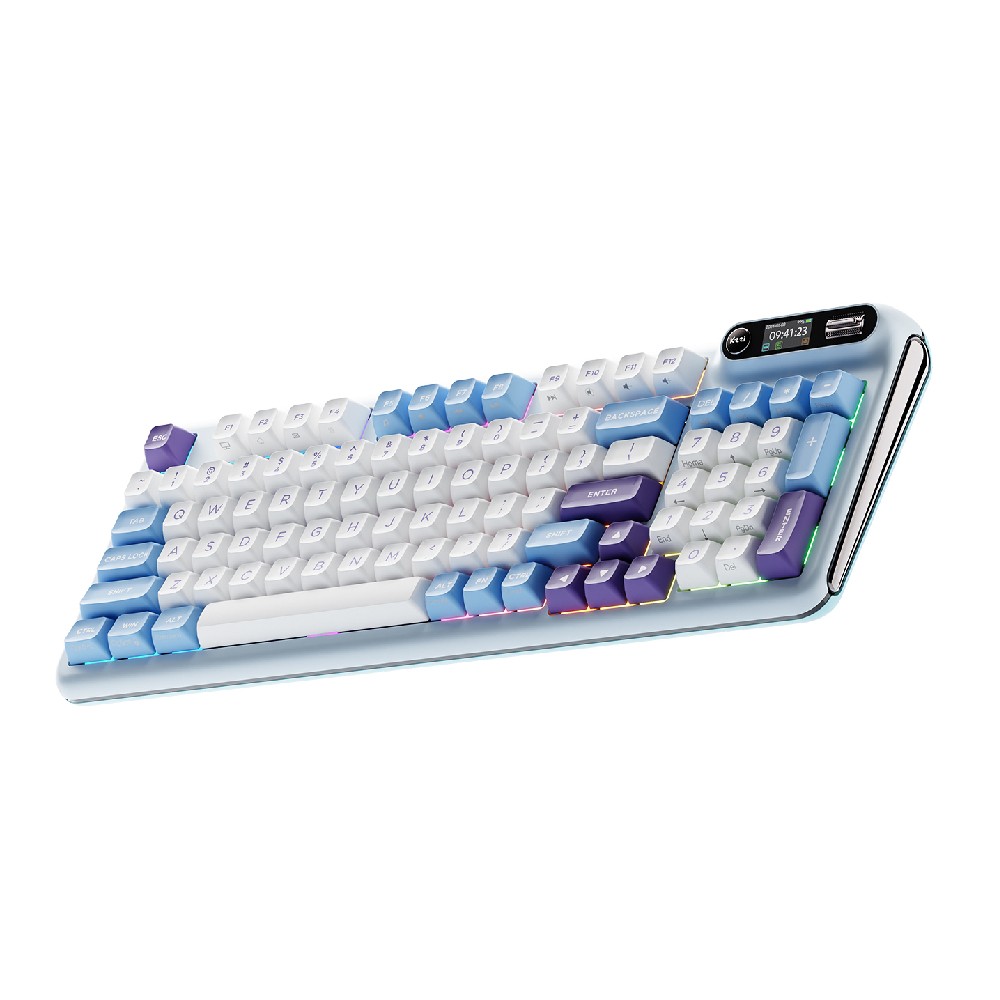คีย์บอร์ดเกมมื่ง Royal Kludge Gaming Keyboard Z98 Blue Sea Rainbow Switch (EN)