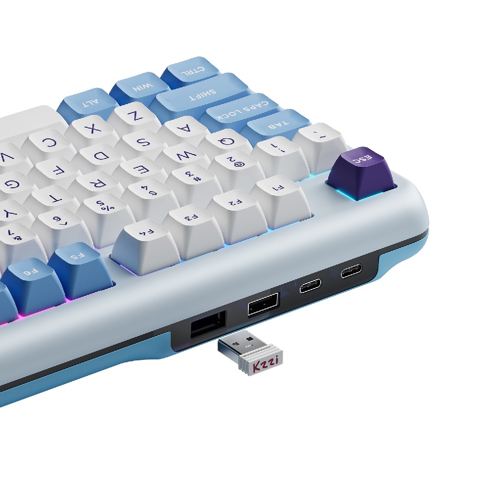 คีย์บอร์ดเกมมื่ง Royal Kludge Gaming Keyboard Z98 Blue Sea Rainbow Switch (EN)