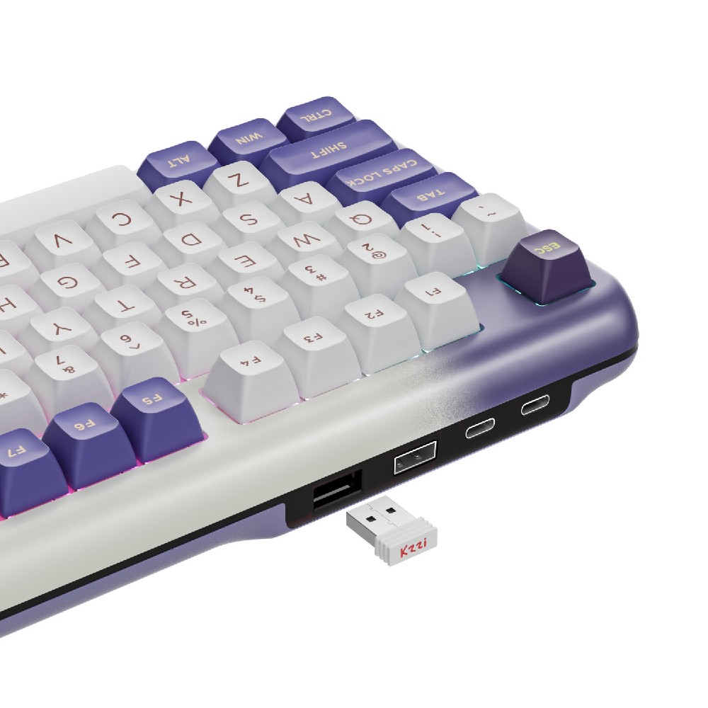 คีย์บอร์ดเกมมื่ง Royal Kludge Gaming Keyboard Z98 Blackberry Rain Switch (EN)