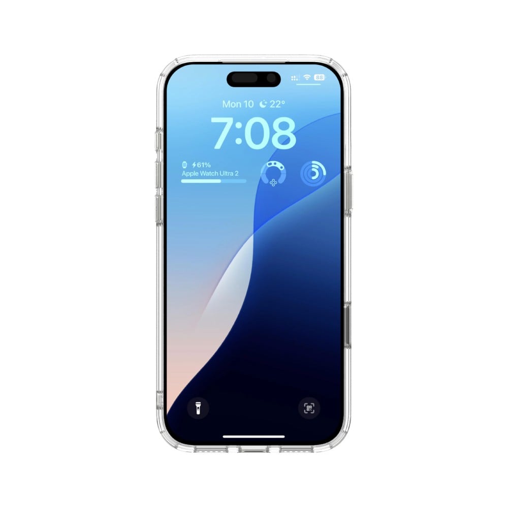 เคส Power Support iPhone 18Pro Max/17Pro Max Air Jacket Mag Hybrid with Camera Button - Crystal Clear
