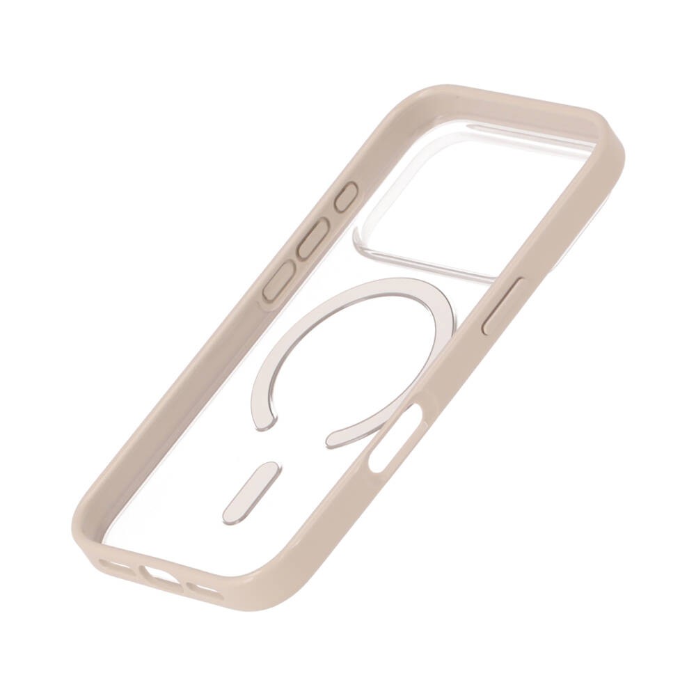 เคส Blue Box iPhone 17 Pro Beige Edge with magnetic Griptok