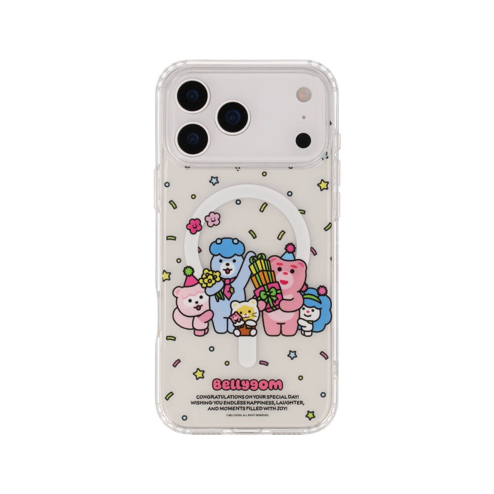 Blue Box x Bellygom เคส iPhone 17 Pro Max bellygom and friends