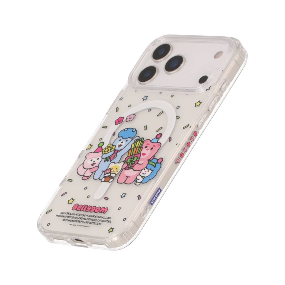Blue Box x Bellygom เคส iPhone 17 Pro Max bellygom and friends
