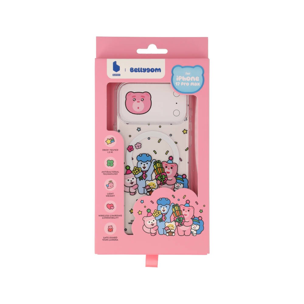 Blue Box x Bellygom เคส iPhone 17 Pro Max bellygom and friends