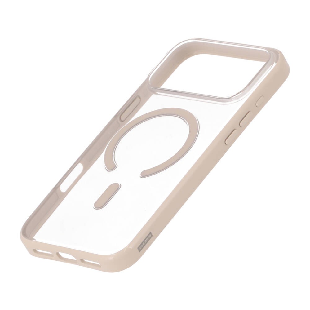 เคส Blue Box iPhone 17 Pro Max Beige Edge with magnetic Griptok