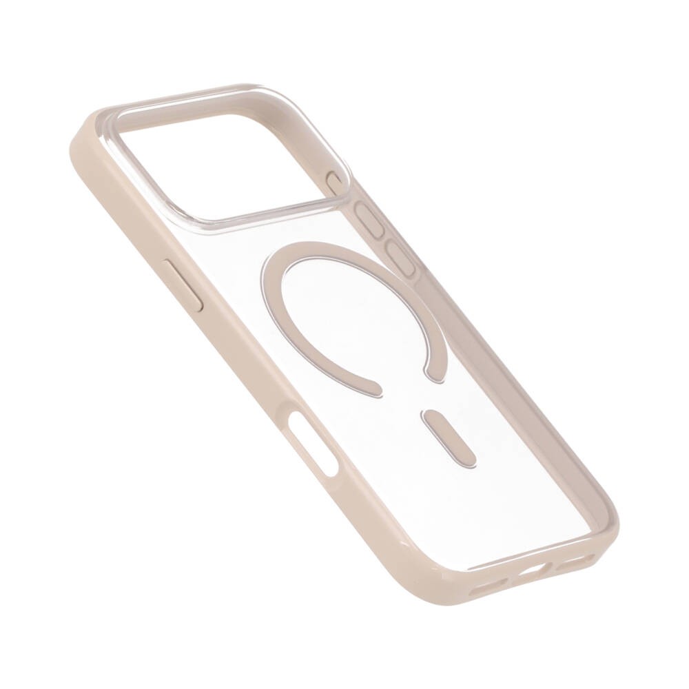 เคส Blue Box iPhone 17 Pro Max Beige Edge with magnetic Griptok