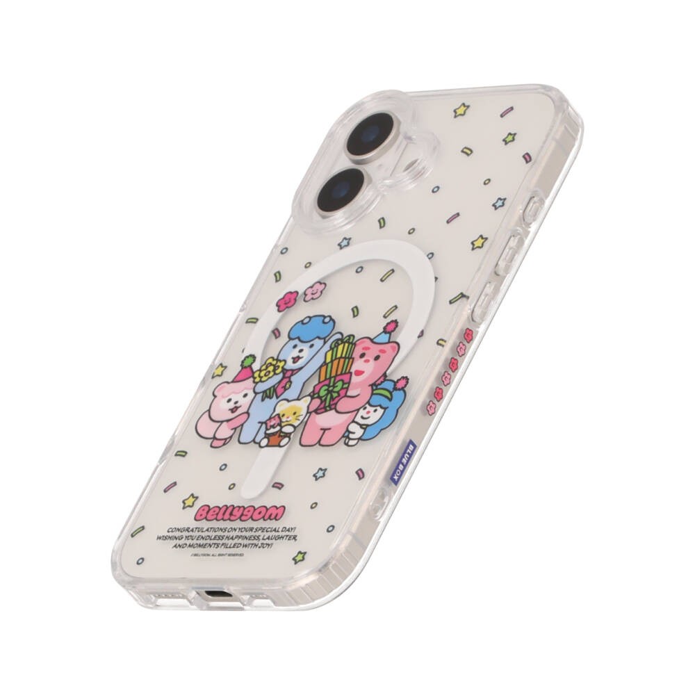 Blue Box x Bellygom เคส iPhone 17 bellygom and friends