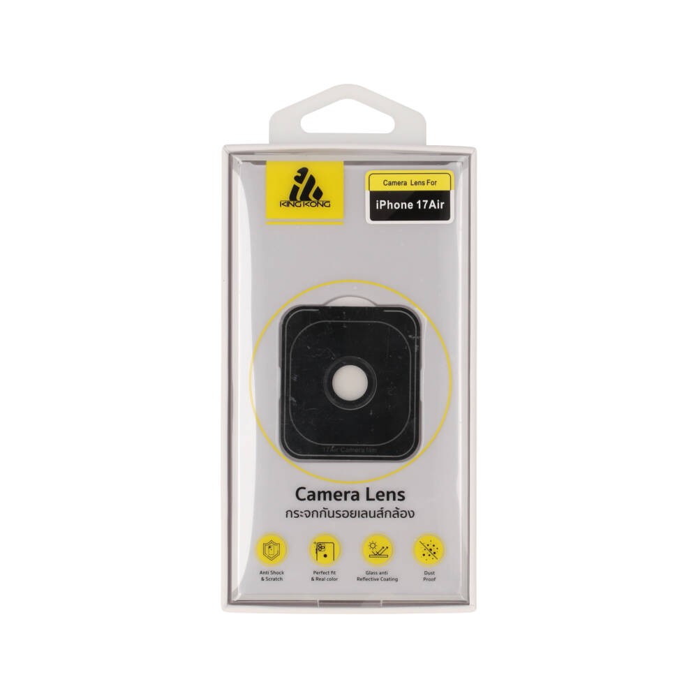 ฟิล์มกันเลนส์ KING KONG Camera Lens iPhone Air Black