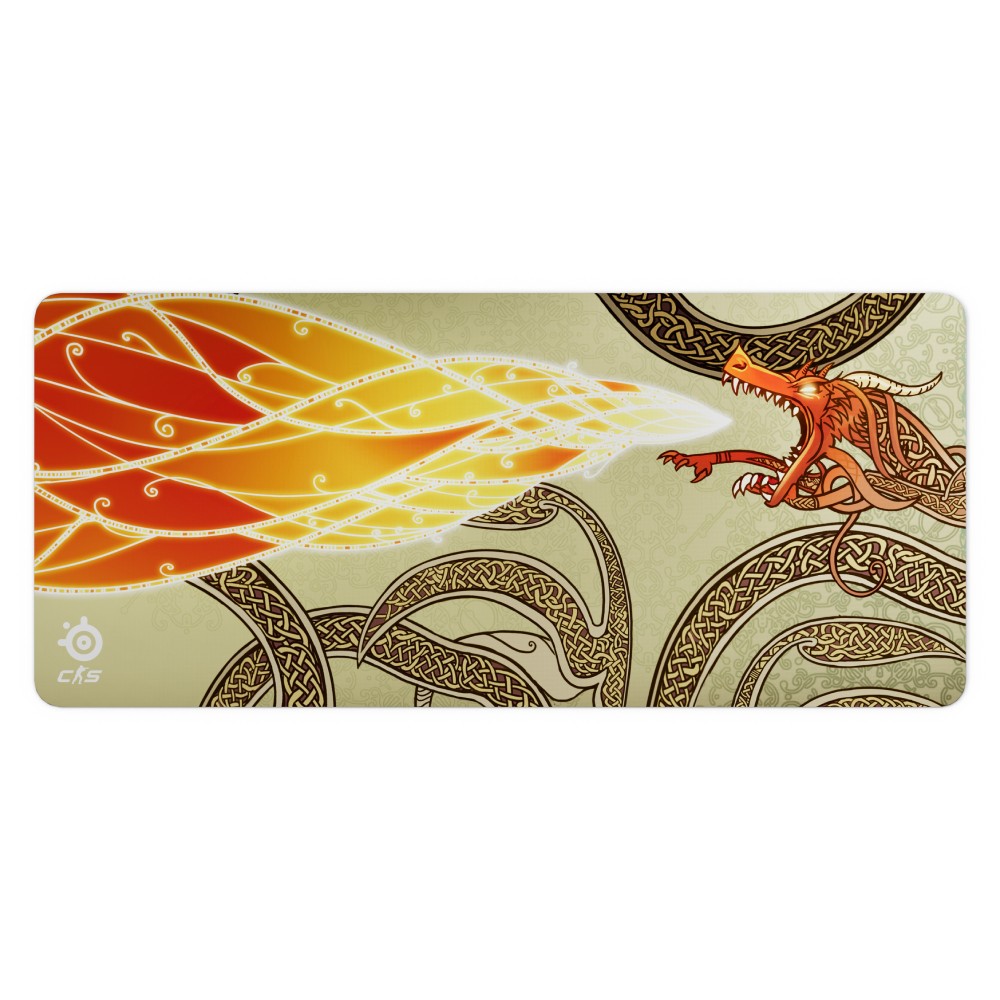 แผ่นรองเมาส์ SteelSeries Gaming Mouse Pad QCK XXL CS2 Dragon Lore Edition