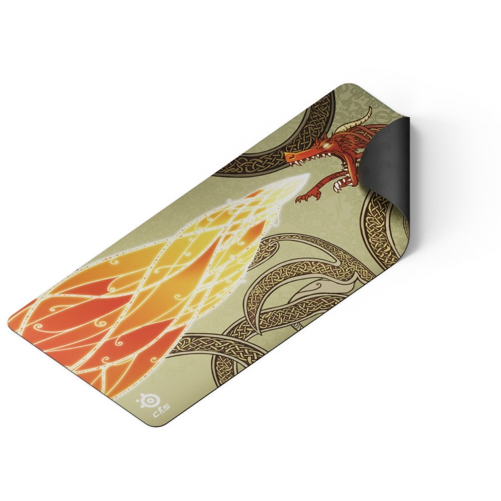 แผ่นรองเมาส์ SteelSeries Gaming Mouse Pad QCK XXL CS2 Dragon Lore Edition