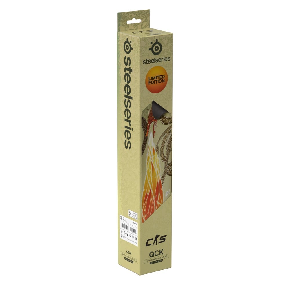 แผ่นรองเมาส์ SteelSeries Gaming Mouse Pad QCK XXL CS2 Dragon Lore Edition