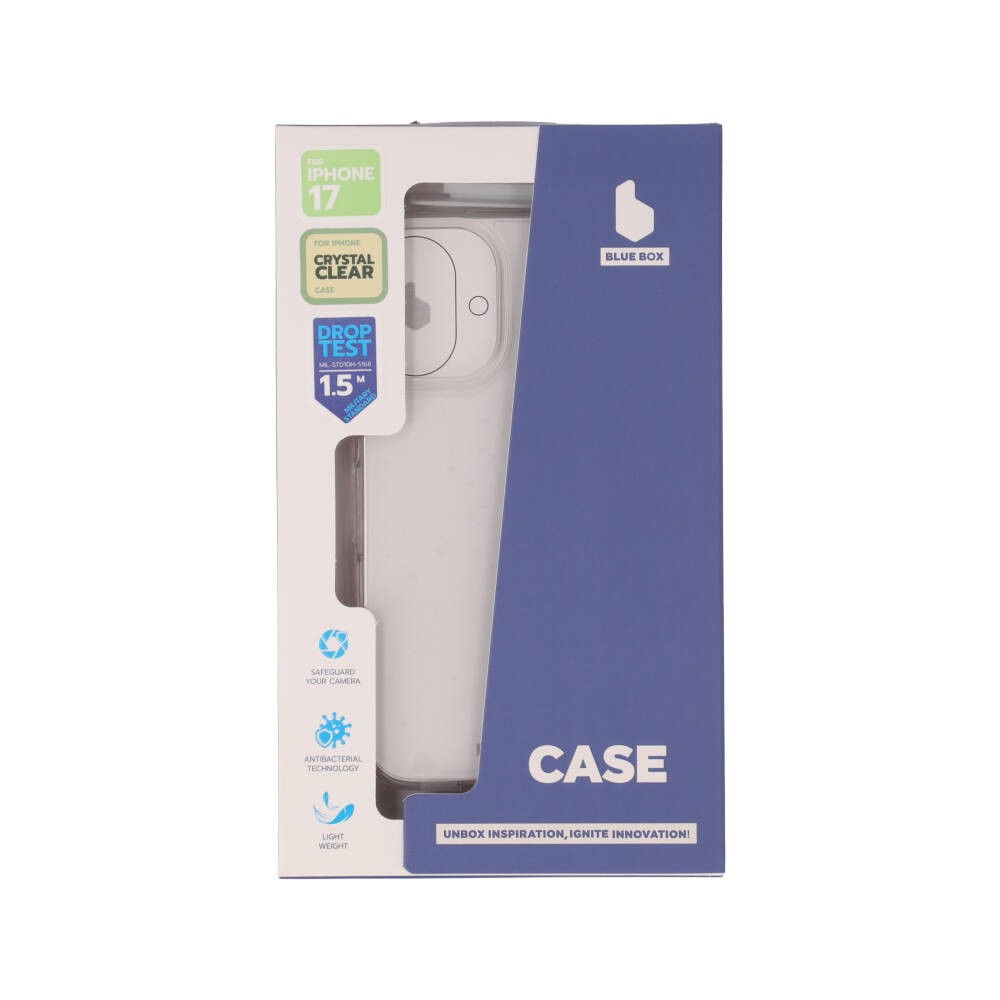 เคส Blue Box iPhone 17 Crystal Clear