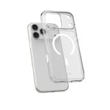 เคส Power Support iPhone 18 Pro/17 Pro Air Jacket Mag Hybrid with Camera Button - Crystal Clear