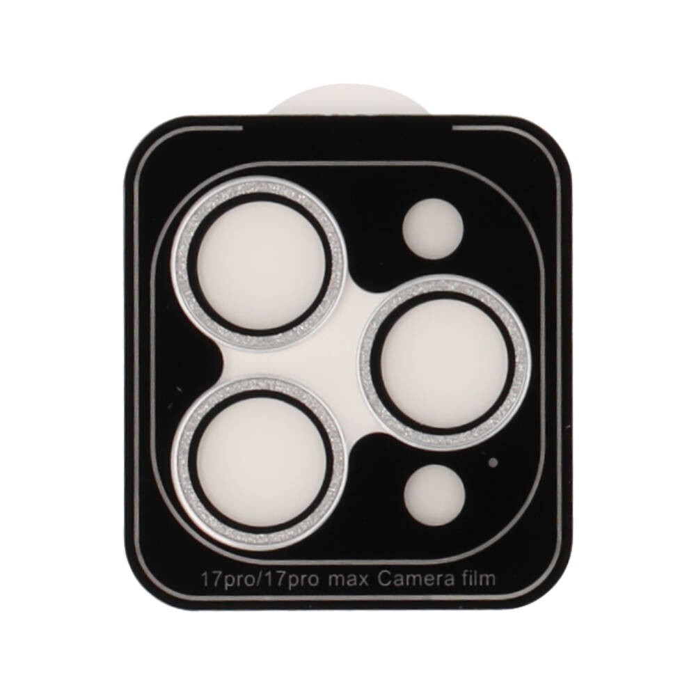 ฟิล์มกันเลนส์ KING KONG Camera Lens iPhone 17 Pro/17 Pro Max Glitter Silver