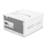 พาวเวอร์ซัพพลาย NZXT C850 850Watt 80 Plus Gold White (PA-8G2BW-US)