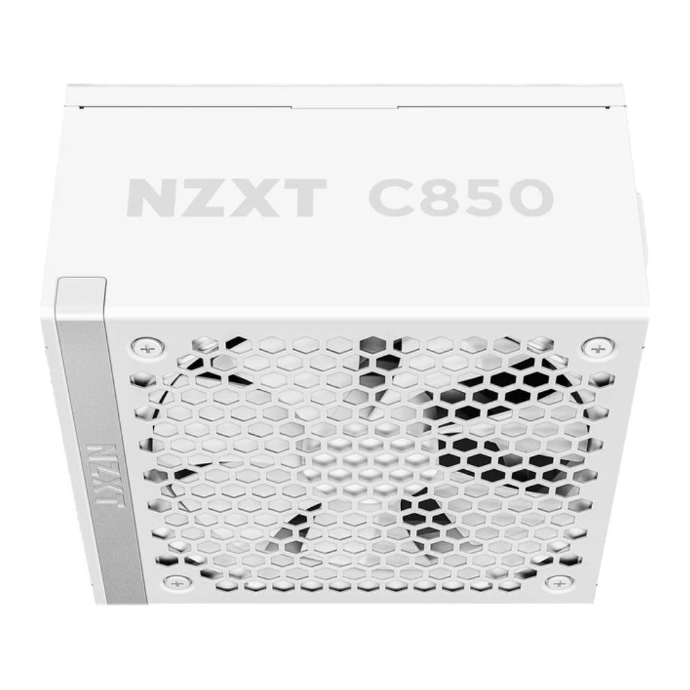 พาวเวอร์ซัพพลาย NZXT C850 850Watt 80 Plus Gold White (PA-8G2BW-US)