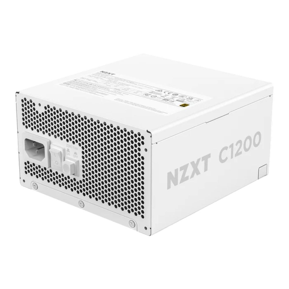 พาวเวอร์ซัพพลาย NZXT C1200 1200W 80 Plus Gold White (PA-2G2BW-US)