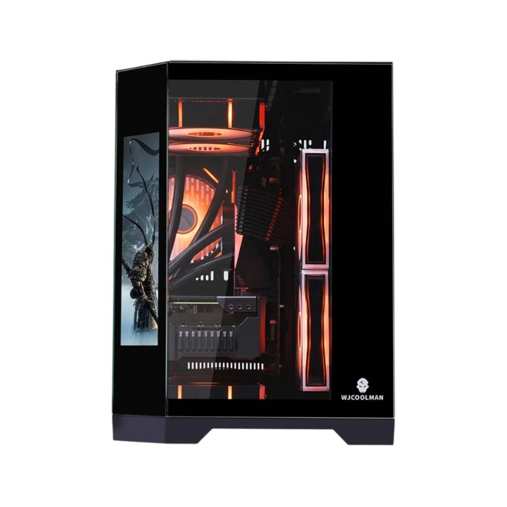 เคสคอมพิวเตอร์ WJCOOLMAN Dreamer LCD Mini M-ATX