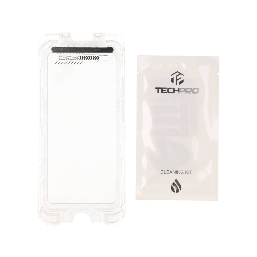 ฟิล์มกันรอย TECHPRO EZGuard Tempered Glass Kit HD iPhone 16 Pro Max