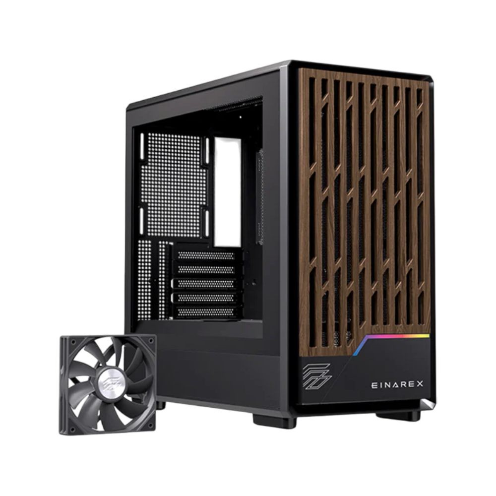 เคสคอมพิวเตอร์ EINAREX PM400-Core Black (EXCS-PM-400C-B)